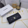 Chanel Quilted Boy Flap Long Wallet