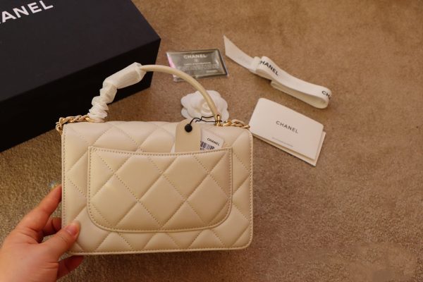 Chanel Mini Flap Bag With Top Handle