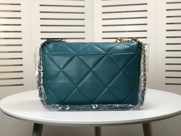 Chanel 19 Light Blue Lambskin