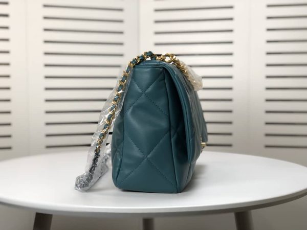 Chanel 19 Light Blue Lambskin