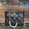 Chanel 19 Shopping Bag Black