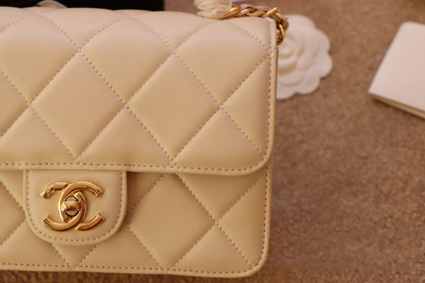 Chanel Mini Flap Bag With Top Handle