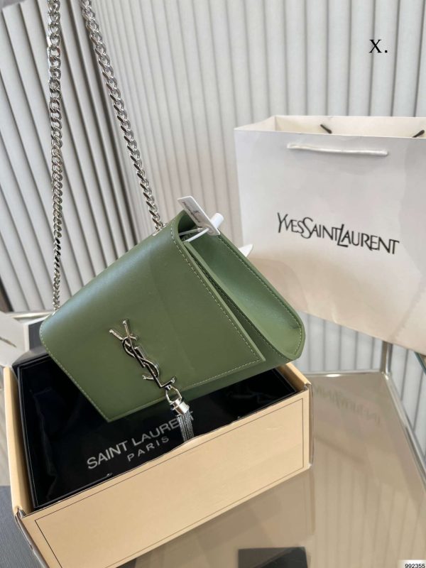 VL -New Arrival Green  Bags YSL  001