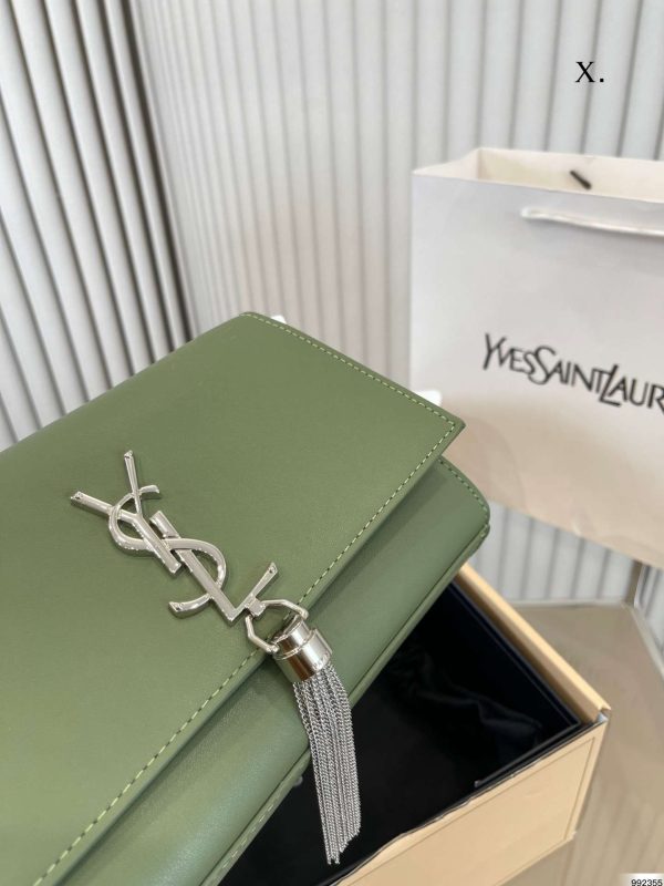 VL -New Arrival Green  Bags YSL  001