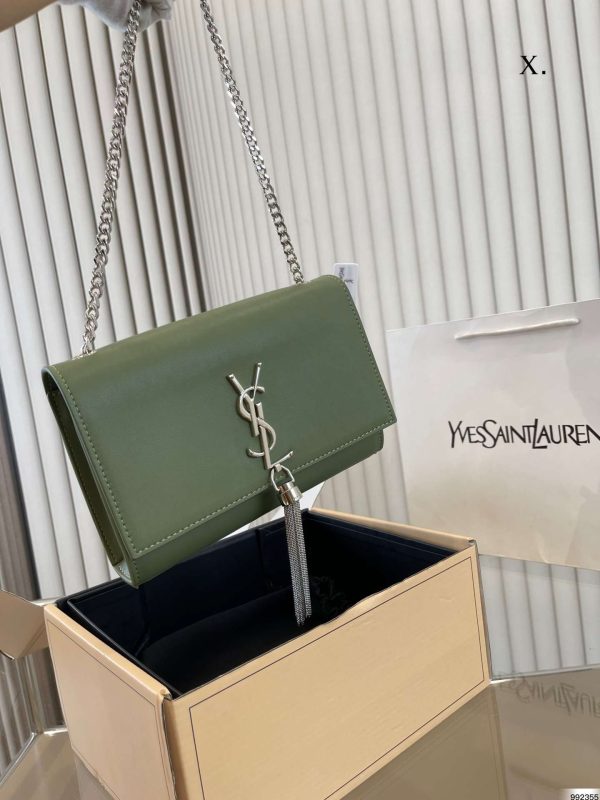 VL -New Arrival Green  Bags YSL  001