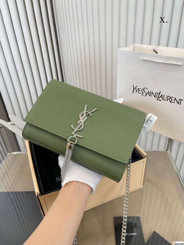 VL -New Arrival Green  Bags YSL  001